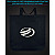 Єко сумка з світловідбиваючим принтом ЗАЗ Логотип - чорна