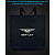 Эко сумка со светоотражающим принтом Бентли Логотип - черная