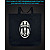 Eco bag with reflective print Juventus - black