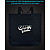 Eco bag with reflective print Gravity Falls - black