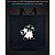 Eco bag with reflective print Stewie Griffin - black
