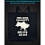 Eco bag with reflective print Ukraine My comfort zone - black