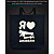 Eco bag with reflective print I love Javelin - black