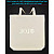 Eco bag with reflective print Jojo - yellow