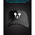 Cap with reflective print Mickey Mouse - black