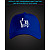 Cap with reflective print Like And Share - blue
