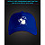 Cap with reflective print Stewie Griffin - blue
