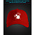 Cap with reflective print Stewie Griffin - red