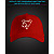Cap with reflective print Virtus Pro - red