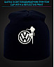 Cap with reflective print Volkswagen Logo Girl - black