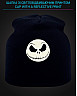 Cap with reflective print The Nightmare Before Christmas - black