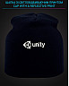 Cap with reflective print Unity - black