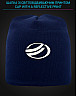 Cap with reflective print ZAZ Logo - blue