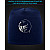Cap with reflective print Angry Face - blue