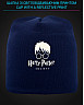 Cap with reflective print Harry Potter Society - blue
