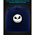 Cap with reflective print The Nightmare Before Christmas - blue