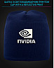 Cap with reflective print NVIDIA - blue
