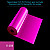 Premium FLEX PU thermal film for textiles, color NeonPink, linear meter