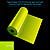 Premium FLEX PU thermal film for textiles, color Neon Yellow, linear meter