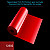 Premium FLEX PU thermal film for textiles, color Red, linear meter