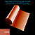 Premium FLEX PU thermal film for textiles, color Orange, linear meter
