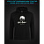 Hoodie with Reflective Print Harry Potter Society - M black