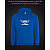 Hoodie with Reflective Print Toyoda - XL blue
