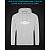 Hoodie with Reflective Print Chevrolet Logo 2 - M grey