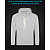 Hoodie with Reflective Print YSL - M grey