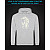 Hoodie with Reflective Print Skull Music - 2XL grey