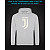 Hoodie with Reflective Print Juventus Logo - 2XL grey