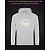 Hoodie with Reflective Print Trollface - XL grey