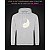 Hoodie with Reflective Print Cute Cats - M grey