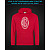 Hoodie with Reflective Print ACM Milan - XS red