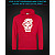 Hoodie with Reflective Print Call Of Duty Black Ops - M red