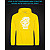 Hoodie with Reflective Print Call Of Duty Black Ops - M yellow