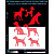 Dogs reflective stickers, red, for solid surfaces