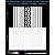 Lines reflective stickers, white, hard surface