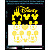 Mickey Mouse reflective stickers, yellow, hard surface