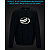 sweatshirt with Reflective Print ZAZ Logo - 5/6 black