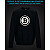 sweatshirt with Reflective Print Bitcoin - 5/6 black