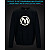 sweatshirt with Reflective Print Magic The Gathering - 5/6 black