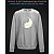 sweatshirt with Reflective Print Cute Cats - 5/6 grey