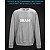 sweatshirt with Reflective Print SKAM - 5/6 grey