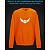 Свитшот со светоотражающим принтом Ямаха Логотип 2 - 5/6 оранжевый