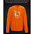 sweatshirt with Reflective Print Hello Kitty - 5/6 orange