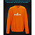 Свитшот со светоотражающим принтом CS GO Логотип - 5/6 оранжевый