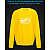sweatshirt with Reflective Print ZAZ Logo - 5/6 yellow