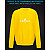 sweatshirt with Reflective Print CS GO Logo - 5/6 yellow