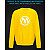 sweatshirt with Reflective Print Magic The Gathering - 5/6 yellow
